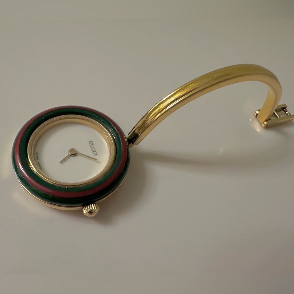 Gucci Interchangeable Bezel Watch~Runs Great with New Battery